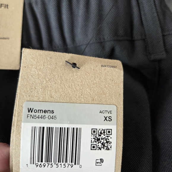 NIKE Jordan Women’s Woven Pants FN5446 045  Sz XS New Basketball  Gray/black - Picture 4 of 13